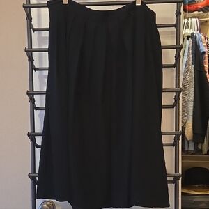 Modcloth Classic Black A-Line Skirt